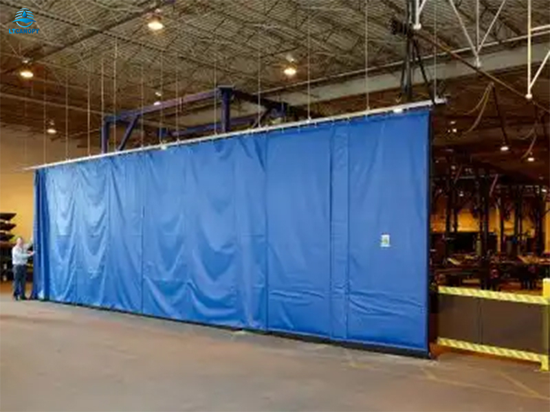 PVC Tarpaulin Industrial Curtain Walls