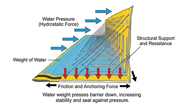 working principle of flood barrier Working principle of flood barrier system for flood protection