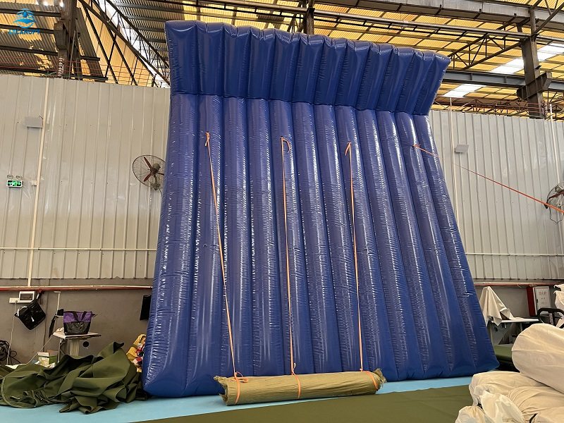 Temporary Inflatable Noise Barrier Wall for Construction Site