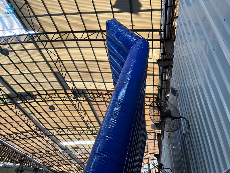 Temporary Inflatable Noise Barrier Wall for Construction Site