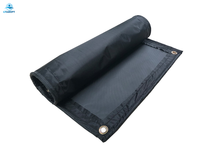 Black PVC Coated Oxford Fabric for Tent