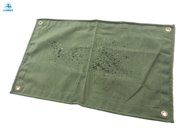 Polyester Organic Silicon Canvas Fabric