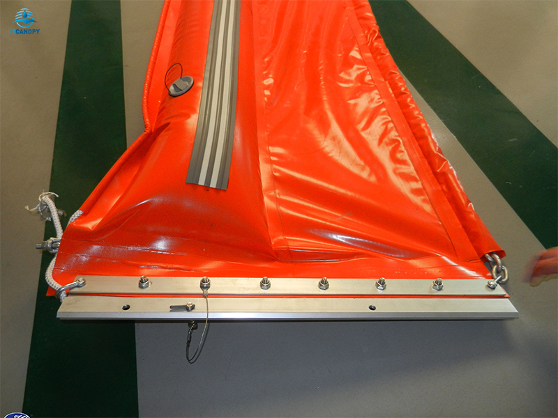 PVC Oil Containment Boom Barrier