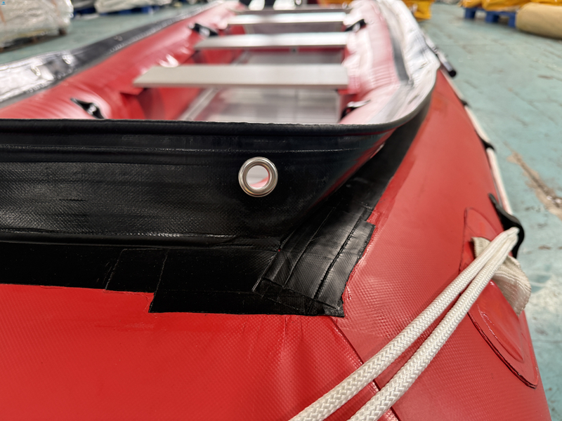 Aluminum Floor Inflatable Rescue Boat for Heavy-Duty Missions