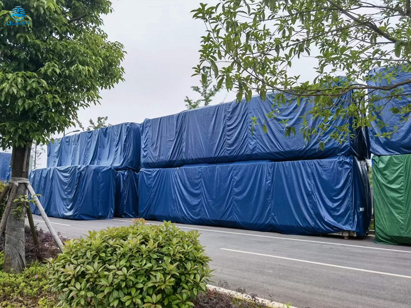 Shipping Container Tarp Covers Sale in China