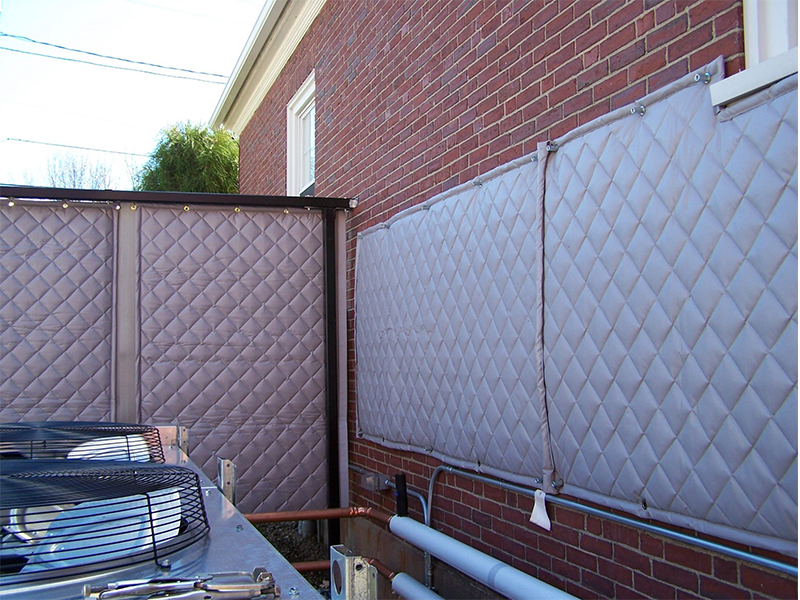 movable noise barrier,portable sound barrier,portable outdoor sound barriers