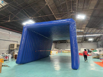 Outdoor PVC Inflatable Acoustic Barrier Enclosure Wall