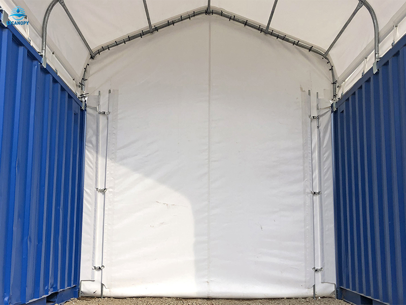 Industrial Dual Truss Container Shelter