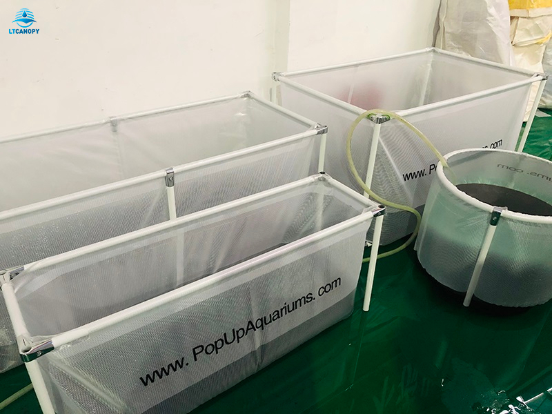 PVC Collapsible Fish Pond for Customized Size