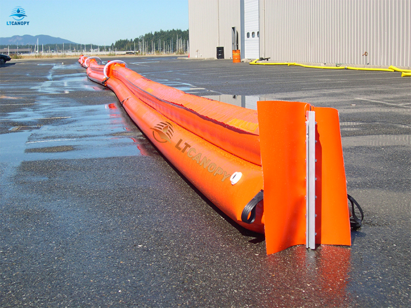 PVC Oil Containment Boom Barrier