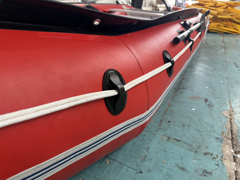 Aluminum Floor Inflatable Rescue Boat for Heavy-Duty Missions
