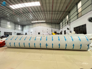 Preloading Water Storage Bladder Tank for Bridge Testing