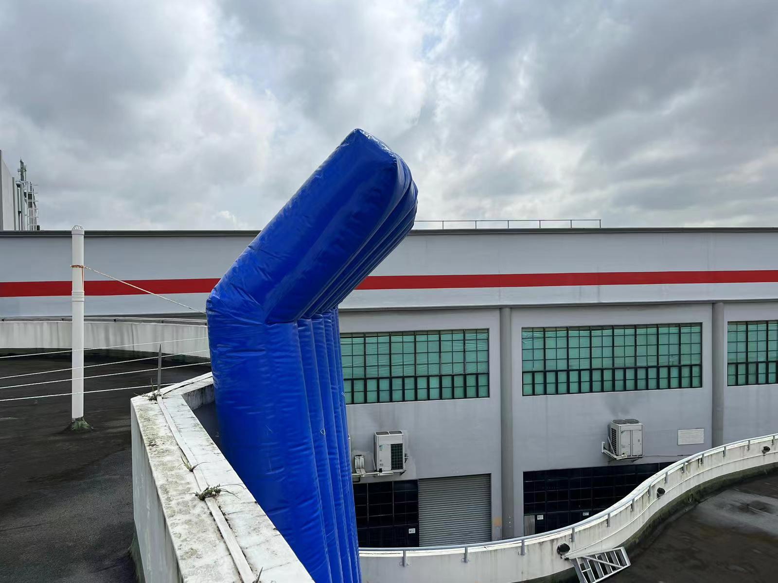 Temporary Inflatable Noise Barrier Wall for Construction Site (2)