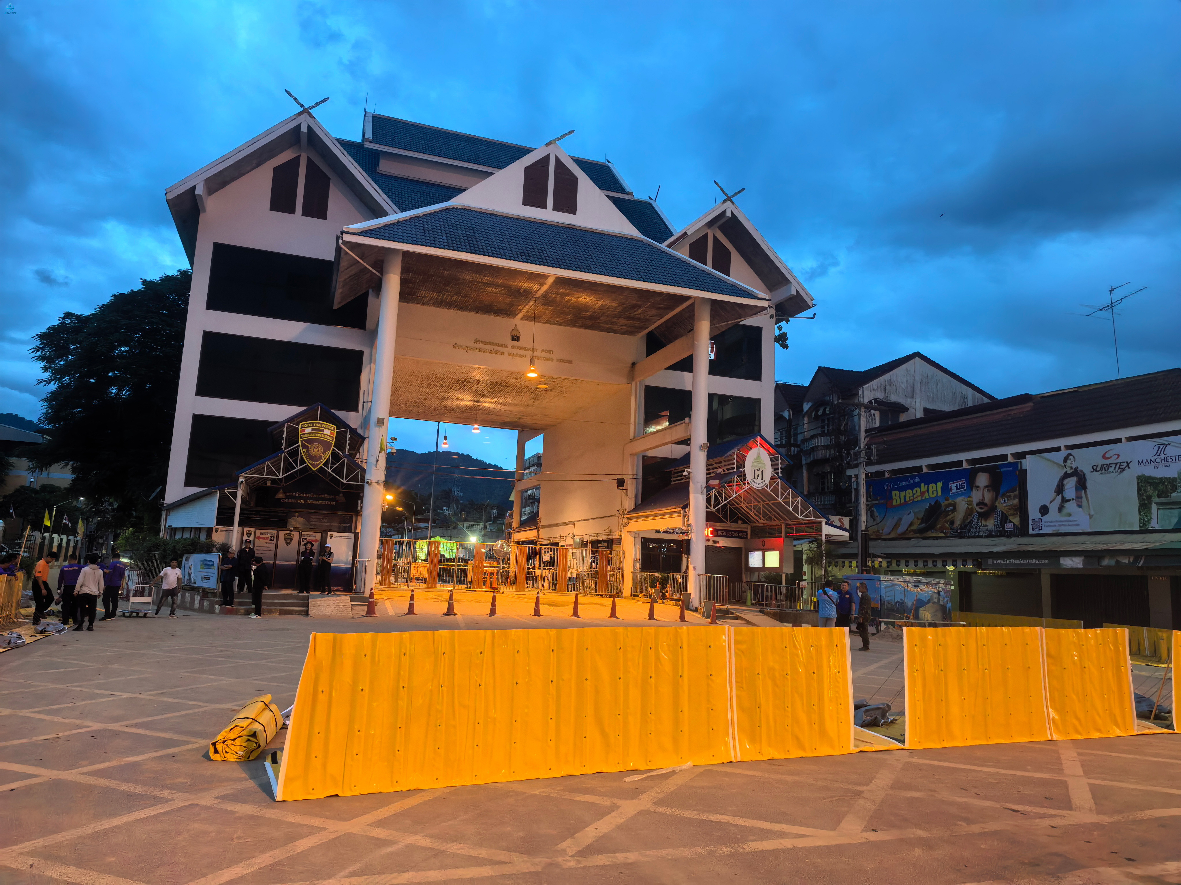 Highly Praised by Thai Authorities — LTCANOPY Modular Emergency Flood System