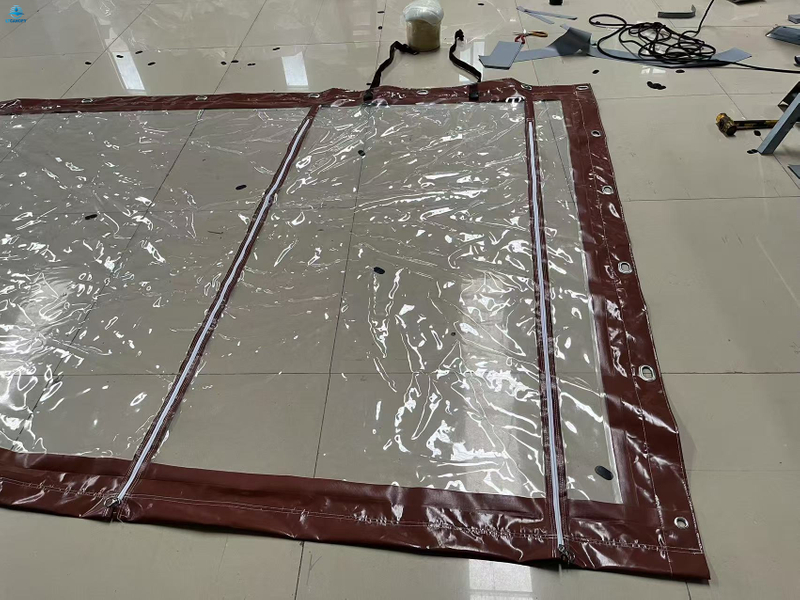 Gazebo Pergola Side Panel – Clear PVC Outdoor Enclosure Curtain