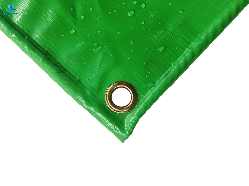 Export Grade Green PVC Coated Mesh Tarpaulin