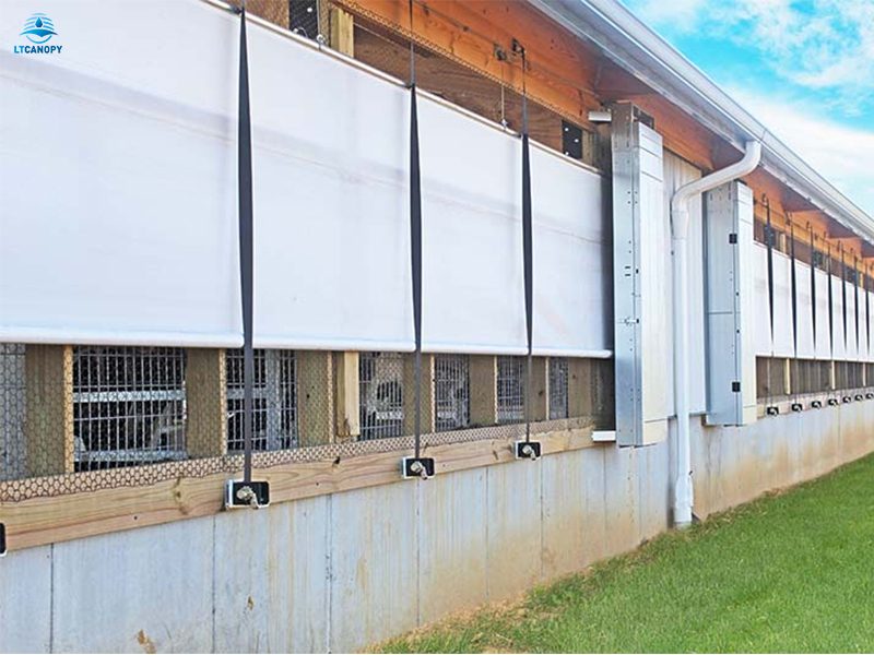 PVC Tarpaulin Farming Curtain Wall
