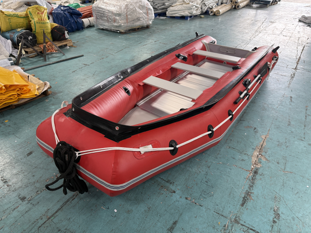 Aluminum Floor Inflatable Rescue Boat for Heavy-Duty Missions