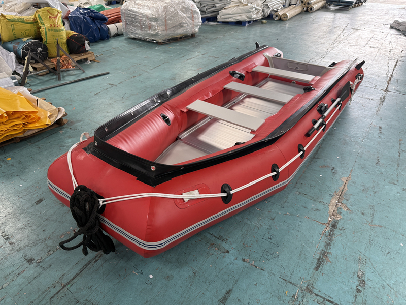 Aluminum Floor Inflatable Rescue Boat for Heavy-Duty Missions