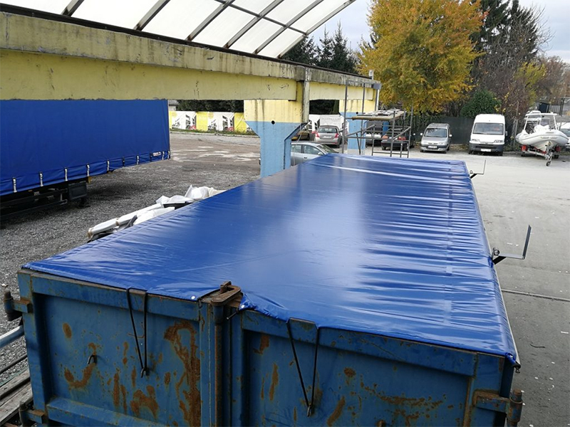 container cover sheet,shipping container cover,blue container cover,