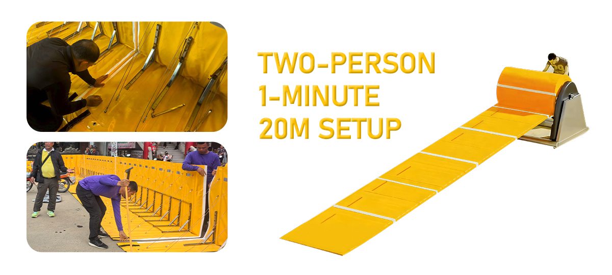 flood barrier,inflatable flood barrier for city,PVC flood barrier,quick dam flood barrier,Efficient Flood Control