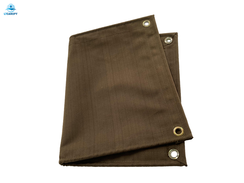 Brown Organic Silicon Cloth for Outdoor Tent