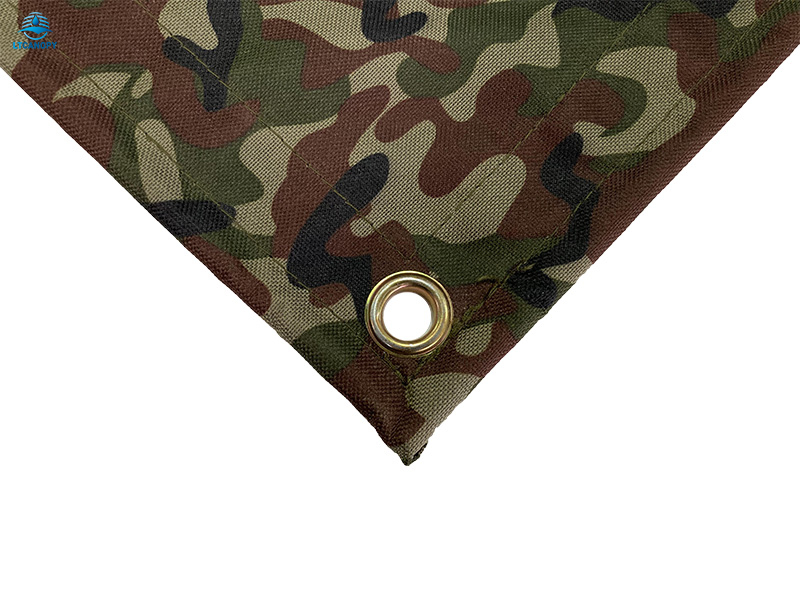 PVC Coated Oxford Camouflage Fabric for Military Tent