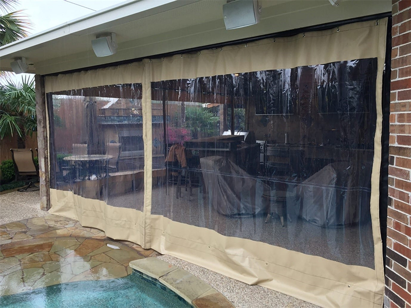 clear tarpaulin for curtains,tarpaulin curtains,transparent waterproof curtains