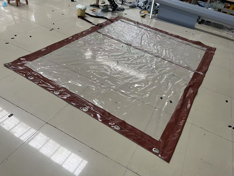 Gazebo Pergola Side Panel – Clear PVC Outdoor Enclosure Curtain