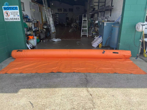 Portable Inflatable Flood Barrier for Home