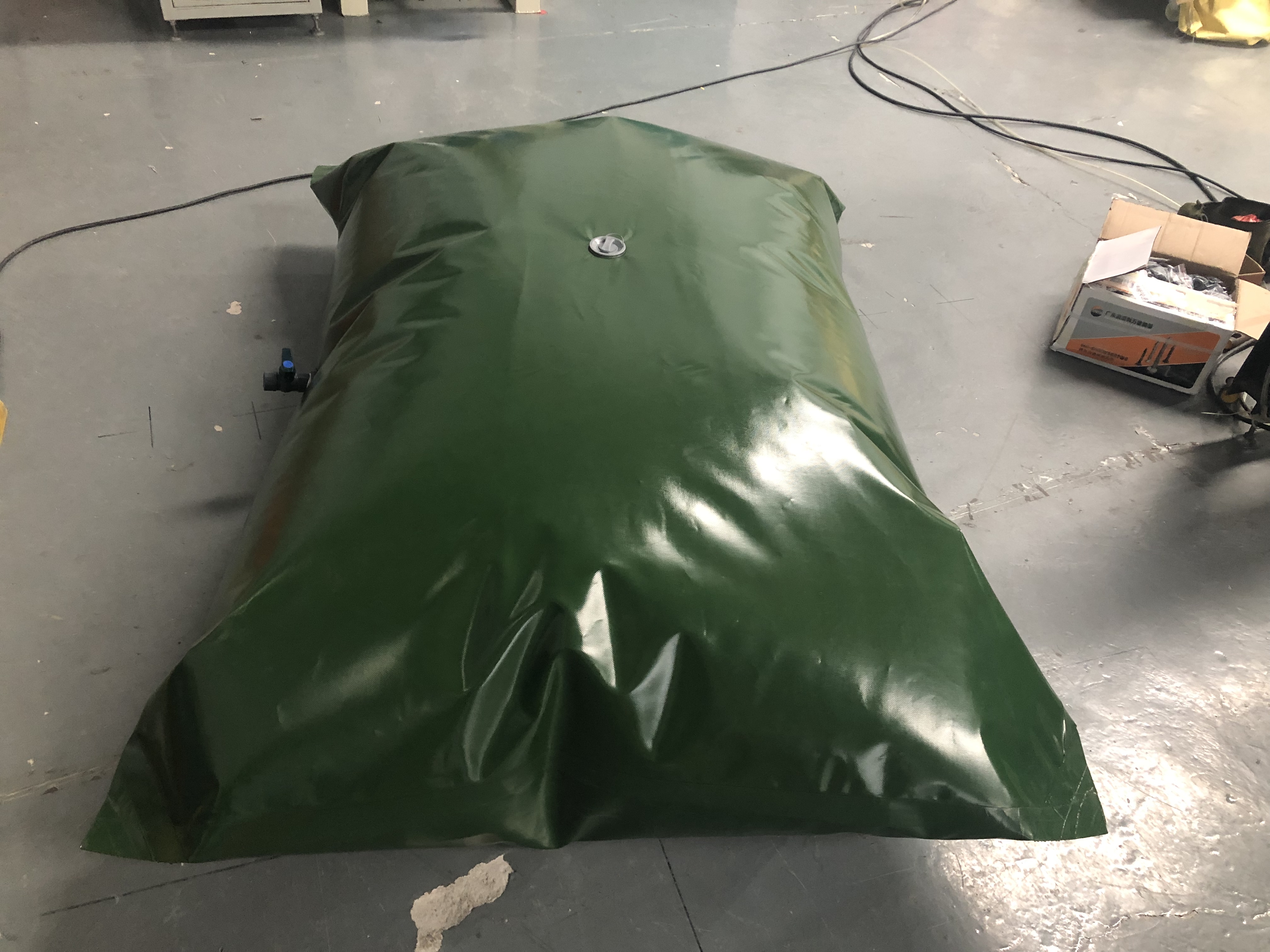 green pillow tank,green tarpaulin tank,green water storage tank,green oil storage tank