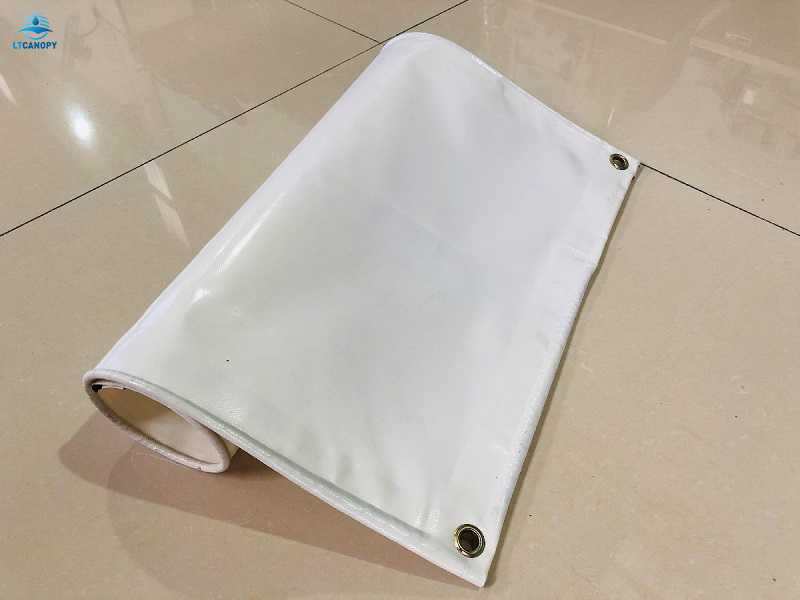 White PVC Tarpaulin Available in Six Sizes