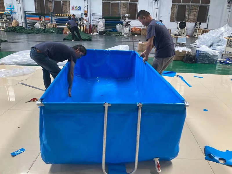 PVC Biofloc Aquaculture Tank