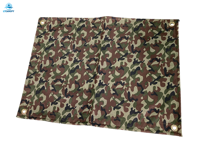 PVC Coated Oxford Camouflage Fabric for Military Tent