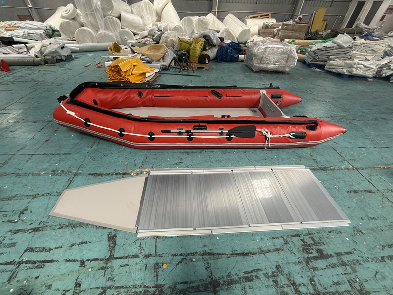 Aluminum Floor Inflatable Rescue Boat for Heavy-Duty Missions