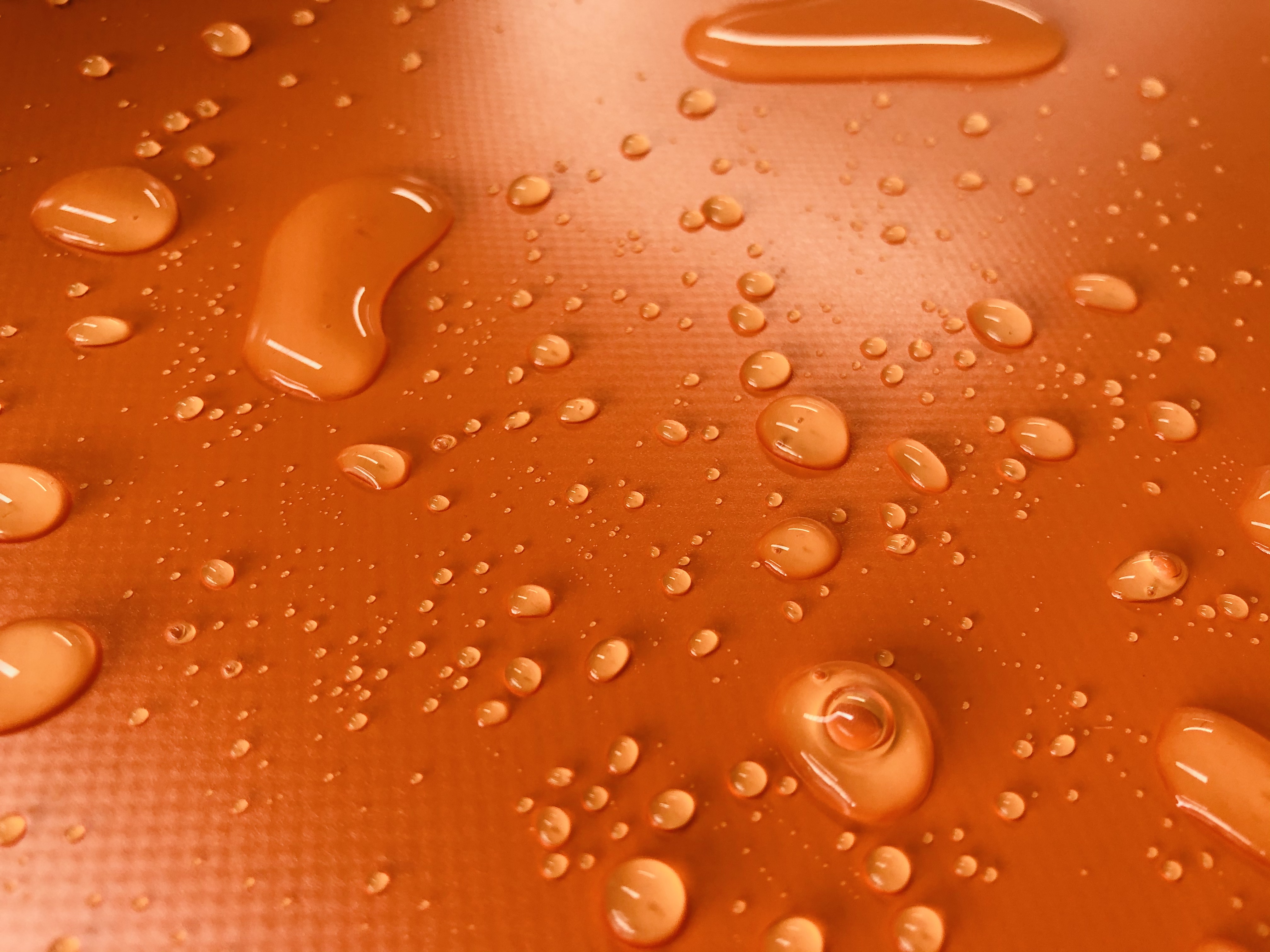Orange PVC coated tarpaulin,tank material