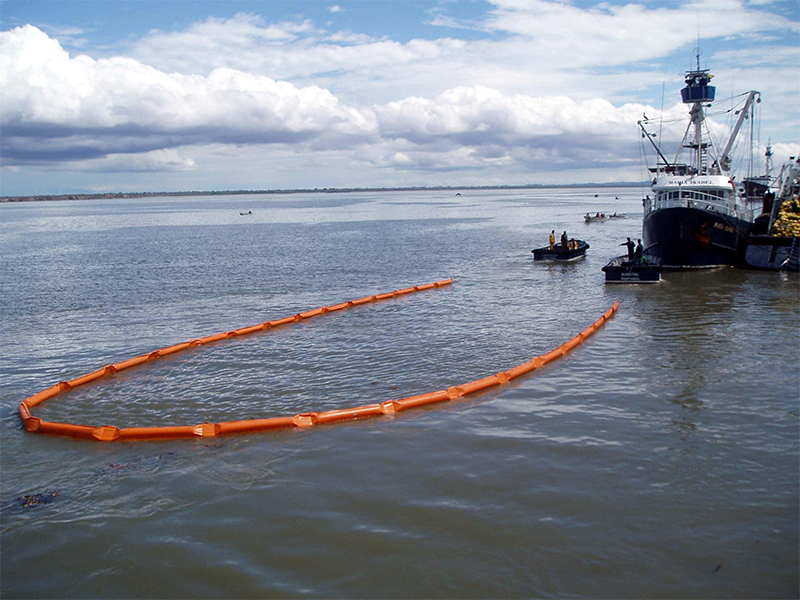 floating boom barrier,floating boom,oil fence containment boom,Floating containment boom barrier