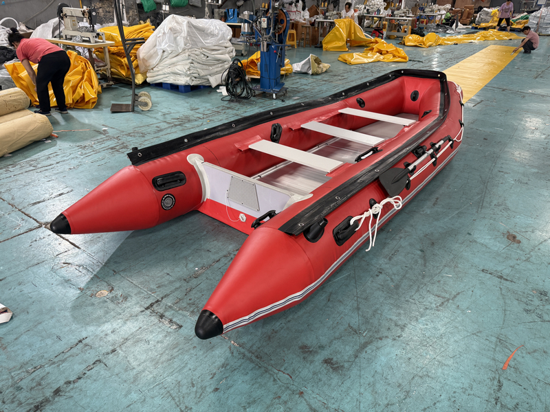 Aluminum Floor Inflatable Rescue Boat for Heavy-Duty Missions