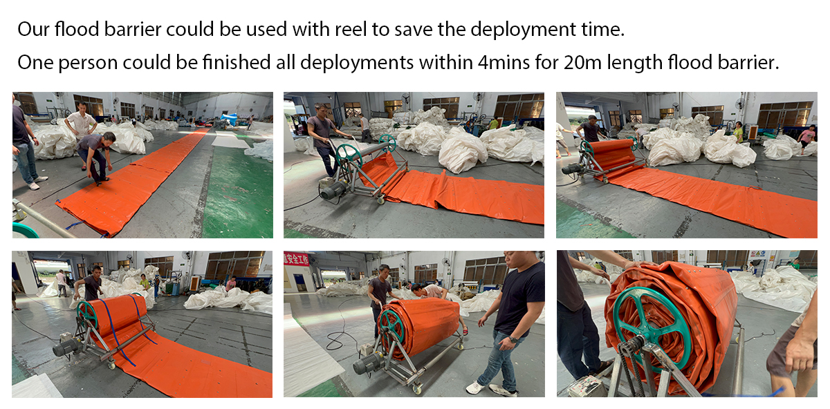 Flood protection barrier system