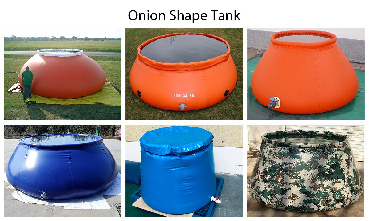 Self Supporting Onion Shape Tank