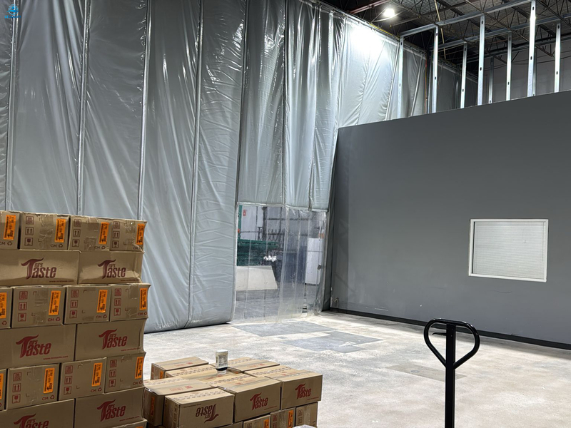 Stationery PVC Thermal Insulation Curtain Wall