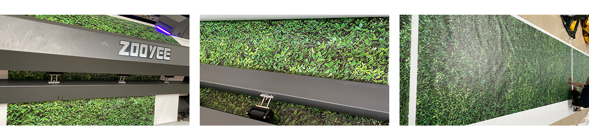 Custom UV printed acoustic fabric,Noise reducing curtains for office,Botanical pattern soundproof panels,Waterproof soundproof curtain supplier,25dB noise reduction acoustic panels