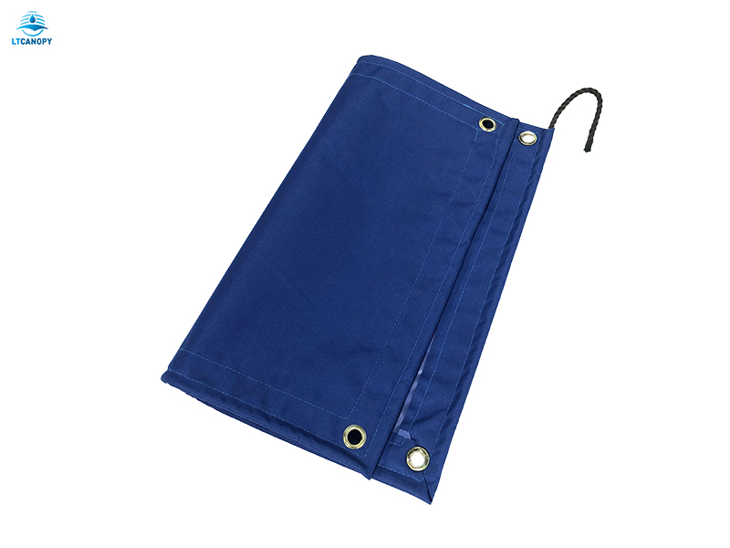 Dark Blue PVC Coated Oxford Fabric for Bag