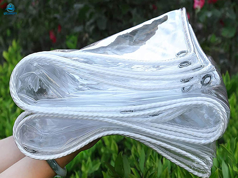 Heavy Duty Waterproof PVC Transparent Tarpaulin