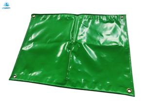 Export Grade Green PVC Coated Mesh Tarpaulin