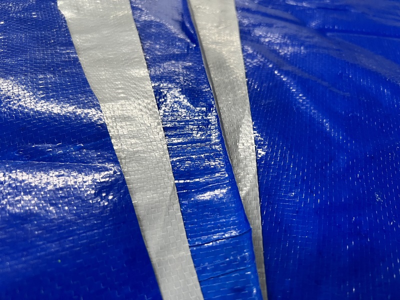 blue and silver PE tarpaulin-7