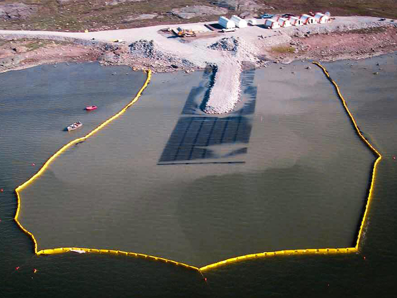 floating boom barrier,floating boom,oil fence containment boom,Floating containment boom barrier