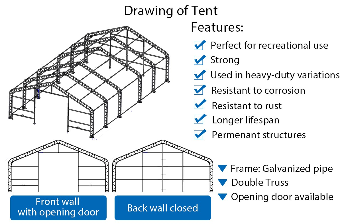 Tent drawing