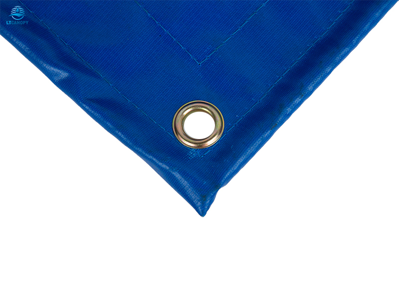 Blue PVC Coated Tarpaulin for Inflatable Swimming Pool