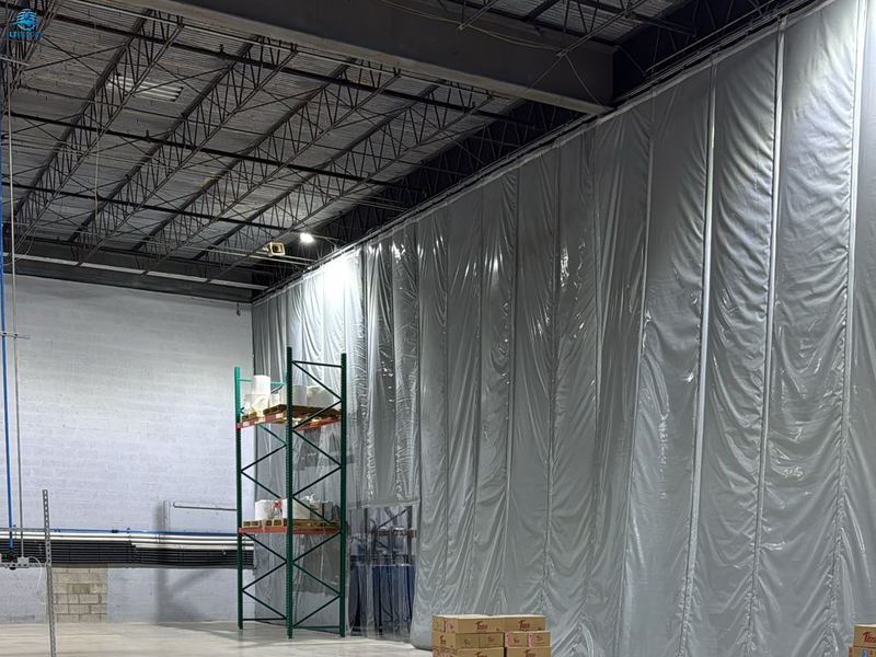 Stationery PVC Thermal Insulation Curtain Wall